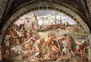 The Battle of Ostia RAFFAELLO Sanzio